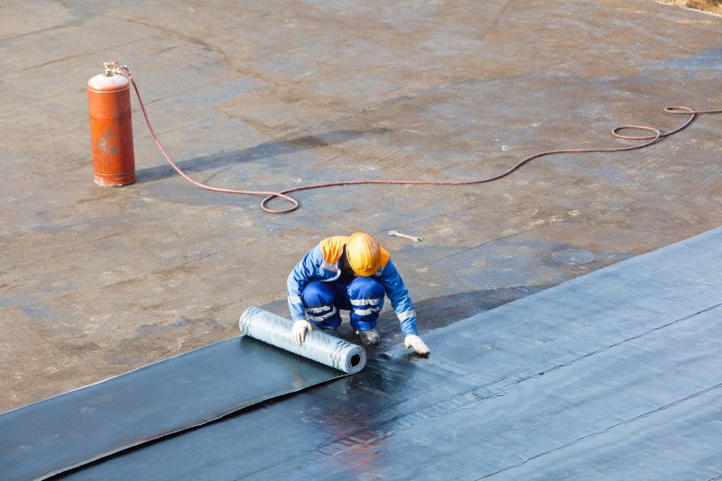 Flat Roof Installation detail